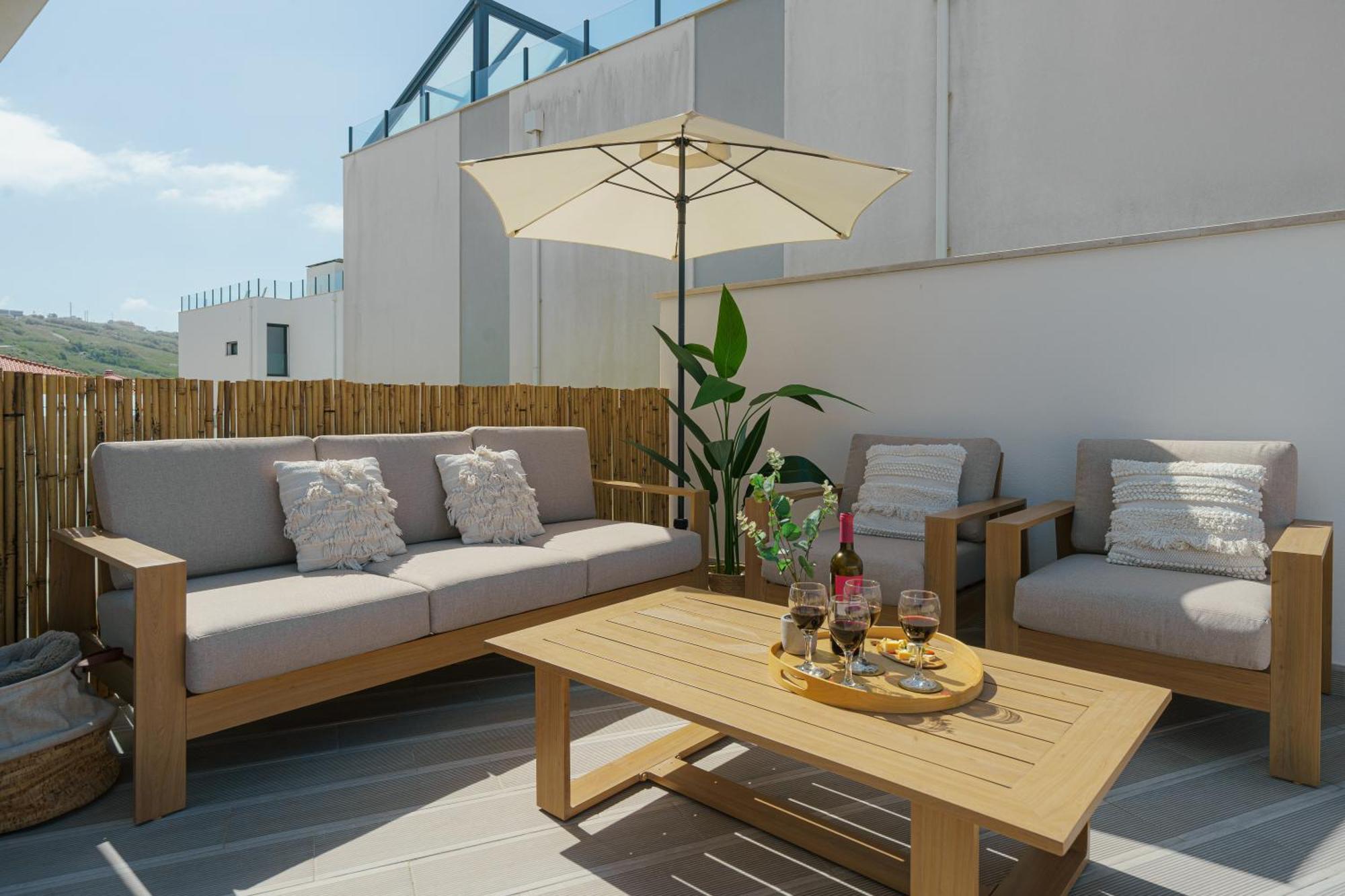 Beach Villa With Ocean View Lourinha  Bagian luar foto