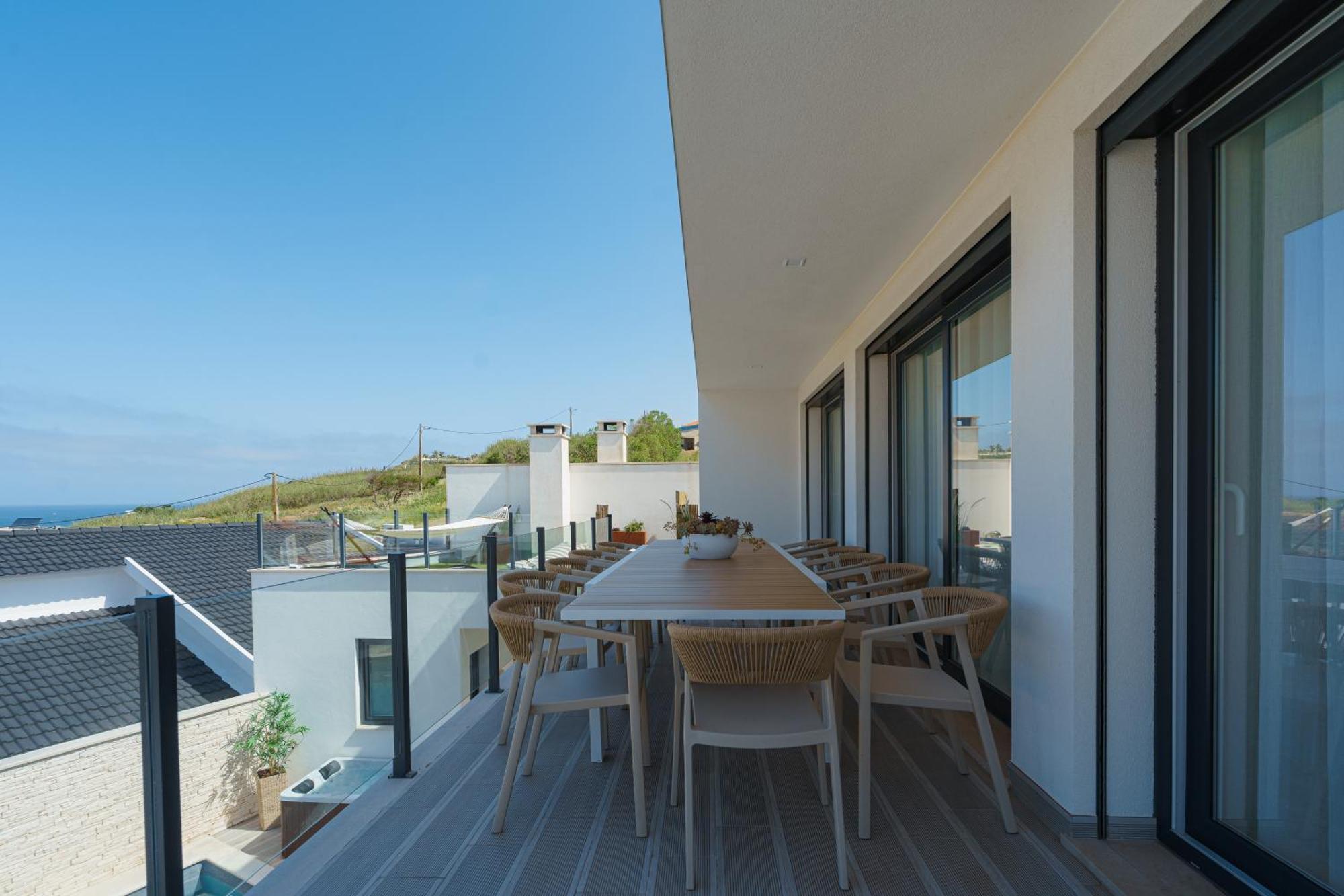 Beach Villa With Ocean View Lourinha  Bagian luar foto
