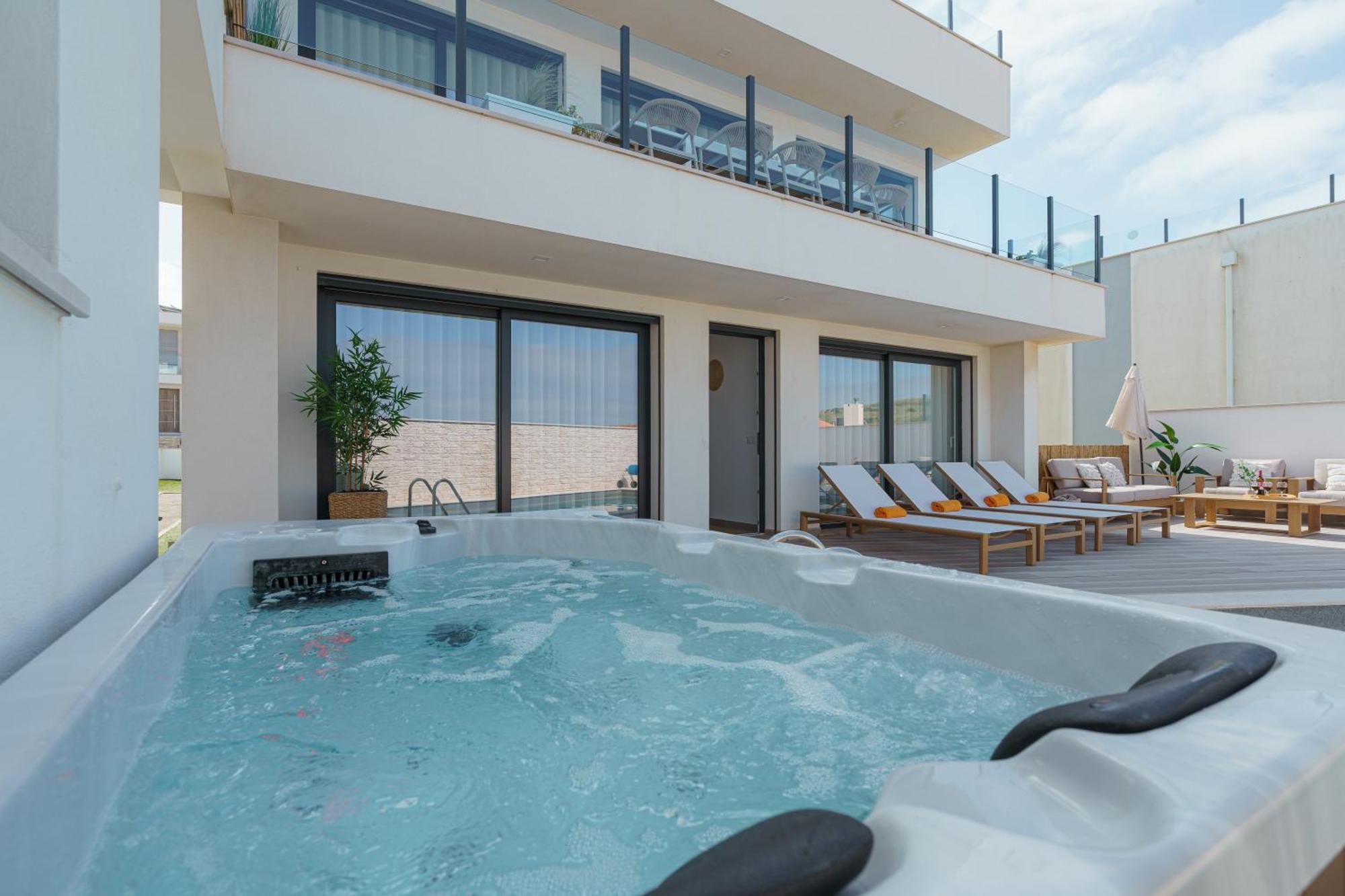 Beach Villa With Ocean View Lourinha  Bagian luar foto
